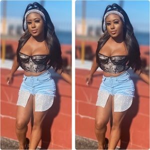 Bling Bling Jean shorts